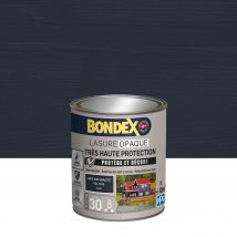 Lasure Opaque Très Haute Protection 8 Ans Gris Anthracite 1 L - Bondex