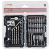 Coffret Accessoires Perçage Vissage 35 Pièces - Bosch