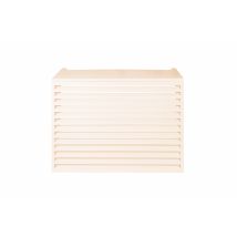 Cache Climatiseur Extérieur Aluminium Crème 90 X 70 Cm - Devaux