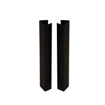 Raccords De Finition Noirs Pour Plinthe Ép. 16-19 X H. 150 Mm X4 - Tecnomat
