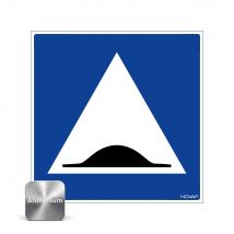 Panneau Attention Ralentisseurs - Alu 480x480mm - 4011813 - Bricoman