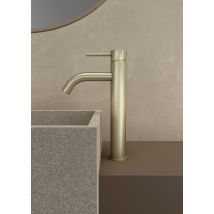 Mitigeur Vasque Doré Brossé - Corbeau - Bricoman