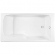 Baignoire Bain Douche Jacob Delafon Malice Antidérapante, Version Droite 170x90 Cm Blanc Mat - Bricoman