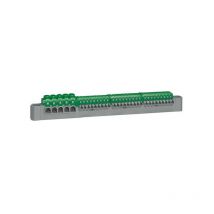 Bornier De Répartition Ip2x - Terre - Connexion Automatique - 13 Modules - Bricoman
