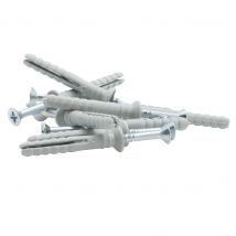 Cheville À Frapper Viswood Ø6x60 Mm (lot De 10 Chevilles) - Bricoman