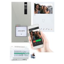 Kit Visiophone Comelit Unifamilial Quadra Mini Wifi 2 Fils - Bricoman