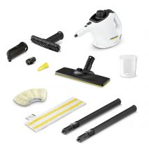 Balai Vapeur Nettoyeur Karcher Sc 1 Easy Fix + Kit Sol - Blanc, 1200w - Bricoman