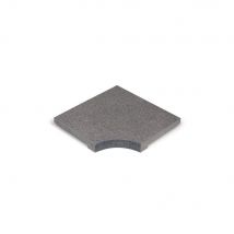 Margelle De Piscine Grey Granit - Angle Rentrant À Talon 45x30x3-5cm - Bricoman