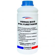 Vernis Polyurethane Bois - 1 L - Codeve Bois - Pour La Haute Protection De Votre Bois Résineux, Feuillu Ou Exotique. - Bricoman