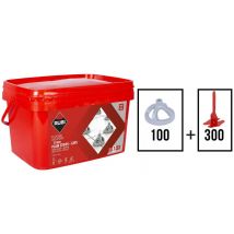 Kit Autonivellants À Vis En "i" 3mm Cyclone Rubi - Bricoman