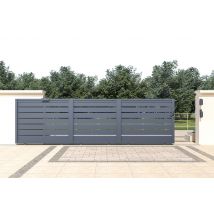 Portail Coulissant 5m Vogel H.140cm Aluminium - Bricoman