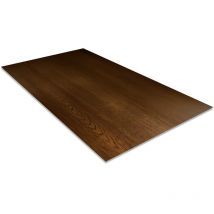 Tôle Plane 2000x1220 Mm Acier 0.75 Mm Imitation Bois | Bois Chêne Foncé - Bricoman