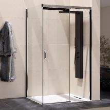 Paroi De Douche Kinedo Flat Fixe Pour Porte Coulissante Et Retour Fixe 70 - À gauche - Bricoman