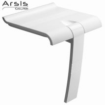 Siège De Douche Escamotable Arsis Blanc* - Bricoman