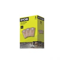Lot De 5 Sacs Poussière Ryobi - 20 L - Rakwdv05 - Bricoman