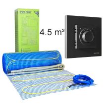Kit Chauffage Au Sol 4,5 M², 170 W/m² + Mst-9n Thermostat - Bricoman