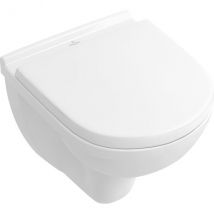 Villeroy & Boch O.novo Compact Combipack Wc Suspendu Avec Abattant Softclose Et Quick Release Blanc - Bricoman