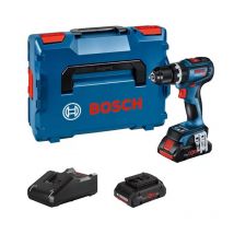 Perceuse À Percussion 18v (2x4.0 Ah) Gsb 18v-90 C En Coffret - Bosch 06019k6105 - Bricoman
