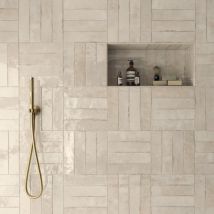 Carrelage Mural Effet Zellige Beige Tribe 6x24,6cm Oatmeal - Les Carreaux De Jean - Bricoman