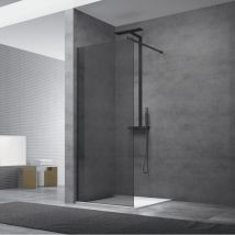 Swiss Aqua Technologies Paroi De Douche À L'Italienne 97x200cm Walk-in, Verre Fumé (sikowi100ks) - Bricoman