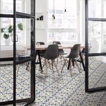 Carrelage Sol Effet Carreaux De Ciment Ritz Mina 20x20 Cm - Réflex Boutique - Bricoman