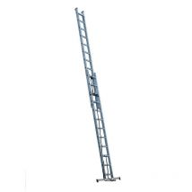 Echelle Aluminium Semi-pro Escalux V1603 Coulissante À Corde 2x13 / L6m92 - Bricoman