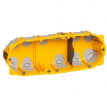 Legrand - Boîte D'Encastrement Ecobatibox 3 Postes P40mm Ø67 - 080023 - Bricoman