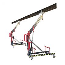 2 Lève-poutres Hydrauliques - Hauteur Max 3000mm - Capacité 600kg - Poutres, Ipn, Linteaux, Menuiseries, Garde-corps - 300871/2 - Bricoman