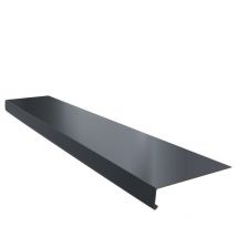 Appui De Fenêtre Aluminium 15/10eme 2m - 200mm - Gris Anthracite Ral7016 - Aluhome - Bricoman