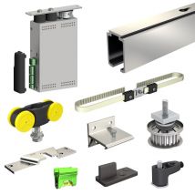 Pack Motorisation Slid'up M200 Pour 1 Porte Coulissante En Bois - Filaire - Tecnomat