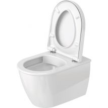 Wc Duravit Darling New Wand, Wash-down, 540mm, Sans Rebord, Avec Fixation Cachée (durafix), 25570900001, Farbe: Blanc - Bricoman