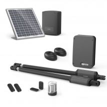 Motorisation Télescopique Solaire Pour Portail À Battants - Styrka 310 - Bricoman