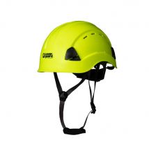Casque De Travail En Hauteur Coque Abs Et Jugulaire 3 Points Coverguard Altai Wind Jaune Unique - Bricoman