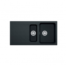 Franke Orion Oid 651 Évier Avec Égouttoir Réversible Et Vide-sauce 100x51cm, Tectonite , Carbone (oid651c) - Bricoman