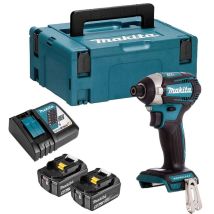 Visseuse À Chocs 18v Lxt 175nm (2x5,0 Ah) En Makpac - Makita Dtd154rtj - Bricoman