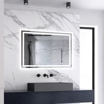 Miroir Lumineux 80x60cm Acve Anti-buée,miroir Salle De Bain - Ocean - Bricoman
