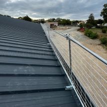 Garde-corps Temporaire - Bas De Pente - Longueur 10m - Mlffpack01/10 - Bricoman