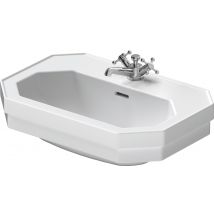 Duravit 1930 Lavabo, 60x41cm, 1 Trou Pour Robinet, 0438600000, Farbe: Blanc - Bricoman