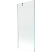 Mexen Next Écran De Baignoire 1-volet 80 X 150 Cm, Transparent, Nickel Brossé - 895-080-000-00-00-97 - Bricoman