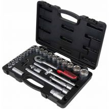 418245 Classic 28 Piece Ratchet Spanner And Socket Set 1/2" 917.0728 Ks Tools - Bricoman