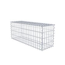 Gabion En Acier Galvanisé 100x40x30cm (lxhxp), Mailles 5 X 10cm, Spirale, Cage Métallique Pour Mur Ou Jardin - Bricoman