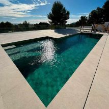 Carrelage Piscine Piscine Bali Green 30x60 Cm Imitation Pierre De Bali - Bricoman