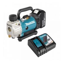 Pompe À Vide Sur Batterie 18v Lxt (1x5.0 Ah) Et Chargeur - Makita Dvp180rt - Bricoman
