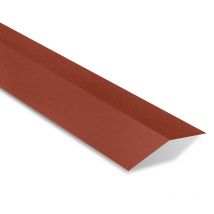 Faîtière Double Pour Tôle Tuile Bacacier Tuile R | 1000 Mm Longueur Brun Mat - Bricoman