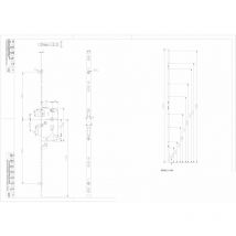 Serrure 3 Points - À Encastrer - À Relevage - 2039x18x3mm - Secury-t - Bricoman