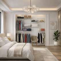 Dressing Crémaillère - Étagère Mural Industriel - Modulables - Blanc - 47 Pièces - 2,38x1,22m - Secury-t - Bricoman