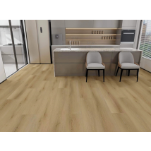 Sol Spc 5/0,30mm : Sahara (1220 X 228 X 5mm) / Sous-couche Ixpe Intégrée / 100% Waterproof - Tecnomat