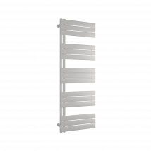 Bernstein - Radiateur Sèche-serviettes 160x60cm Acier Blanc Brillant, Connexion Eau Chaude Gauche Ou Droite - Bricoman