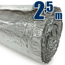 Isolation Haute Température Jusqu'à 600oc (2,5m X 1m) - Renforcé En Fibre De Verre. Pour Cheminées, Chaudières, Systèmes D'Échappement De Véhicules - 