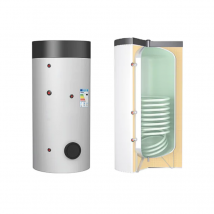 Ballon Préparateur Ecs 800 L Pour Pac Et Solaire Avec Échangeur - Thermador - Pecs08pdc1sthe - Bricoman